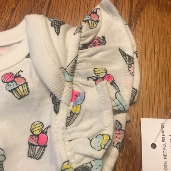 GAP Baby Print Flutter Bodysuit - Picture 2 of 6